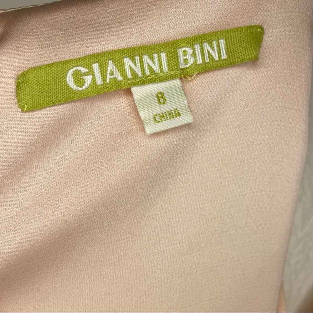 Gianna Bini Light Pink Peplum Dress - Picture 6 of 9